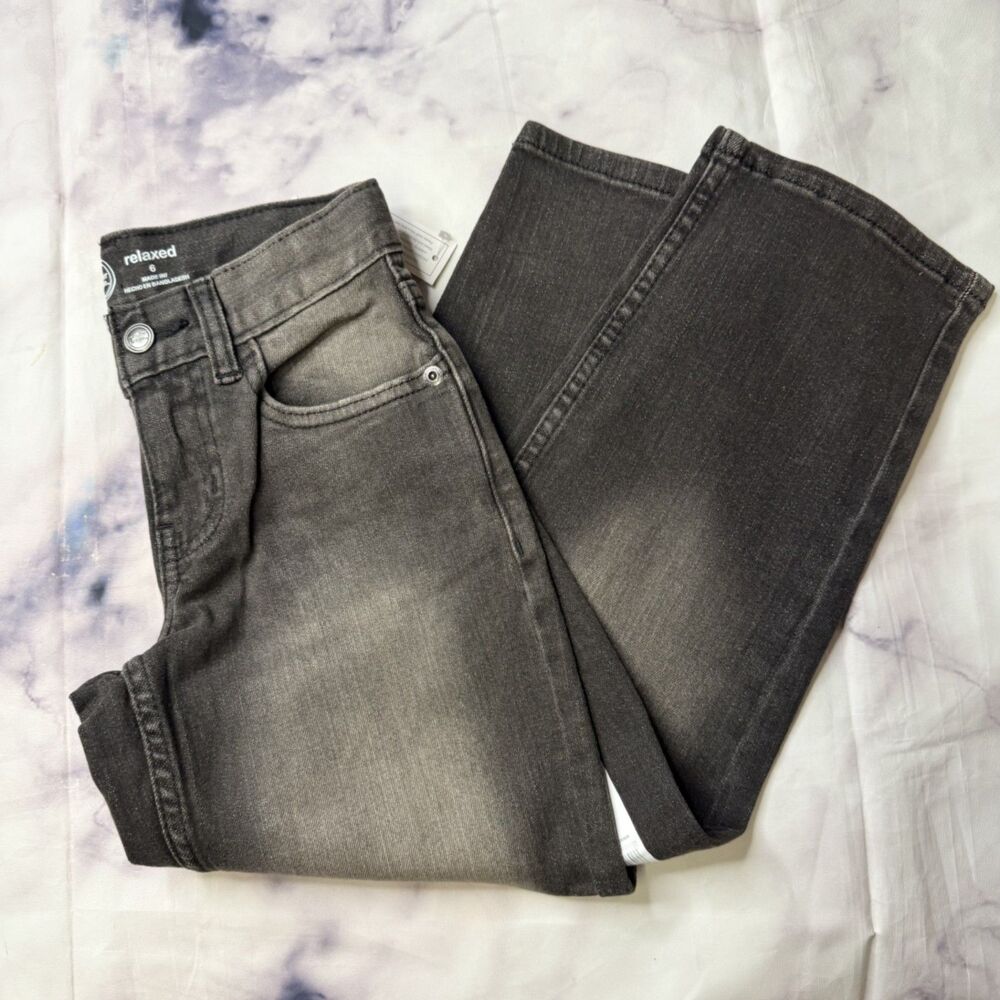 Wonder Nation Boy's Relaxed Denim Jeans 6